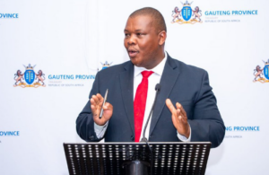 Gauteng MEC for Finance Jacob Mamabolo